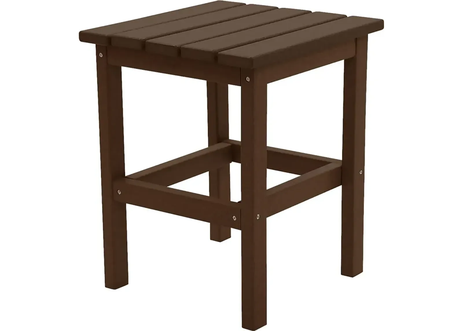 Bayfield Park Traditional Espresso Outdoor Side Table