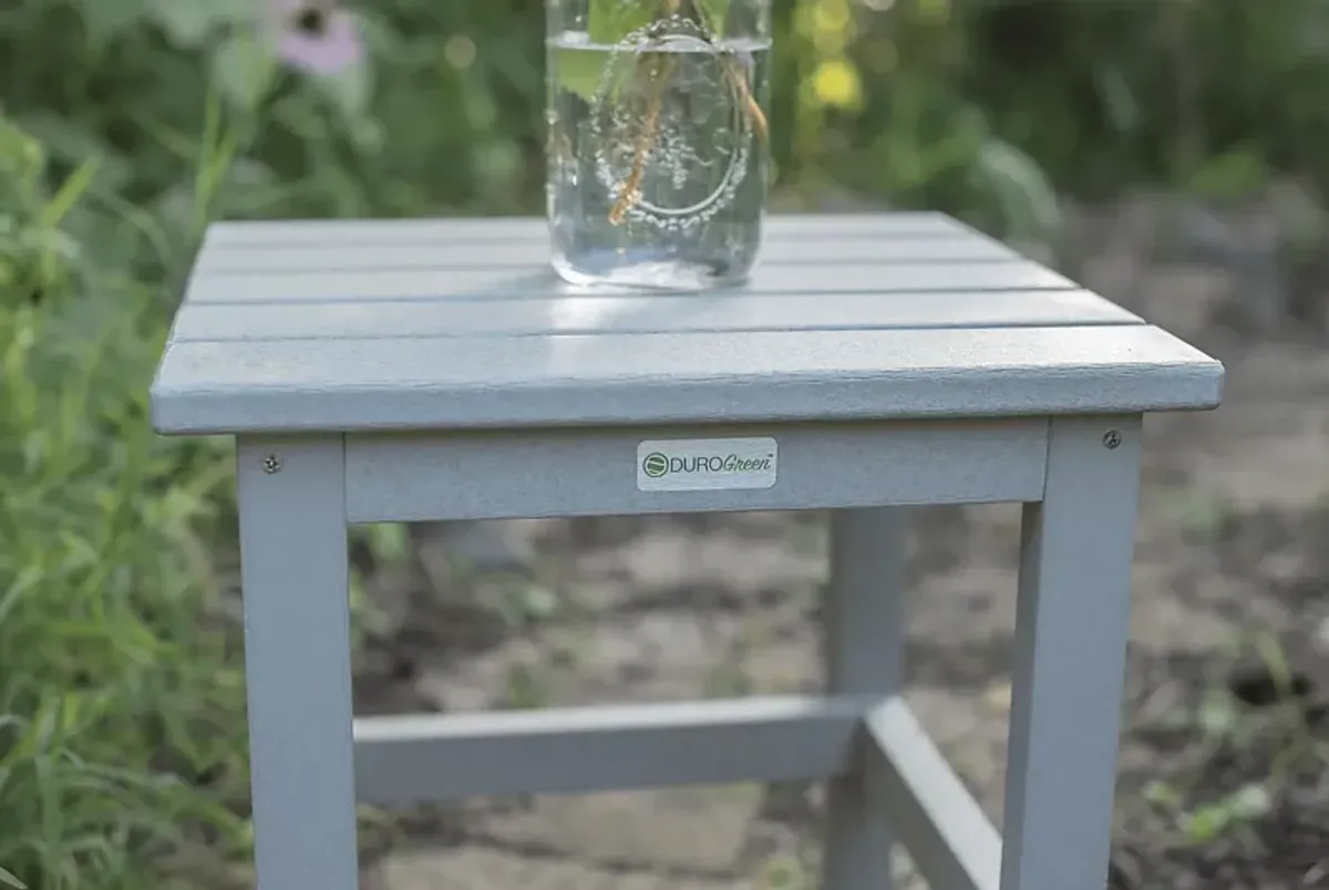 Bayfield Park Traditional Light Gray Outdoor Side Table