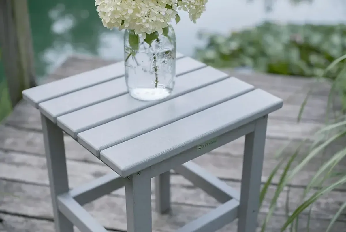 Bayfield Park Traditional Light Gray Outdoor Side Table