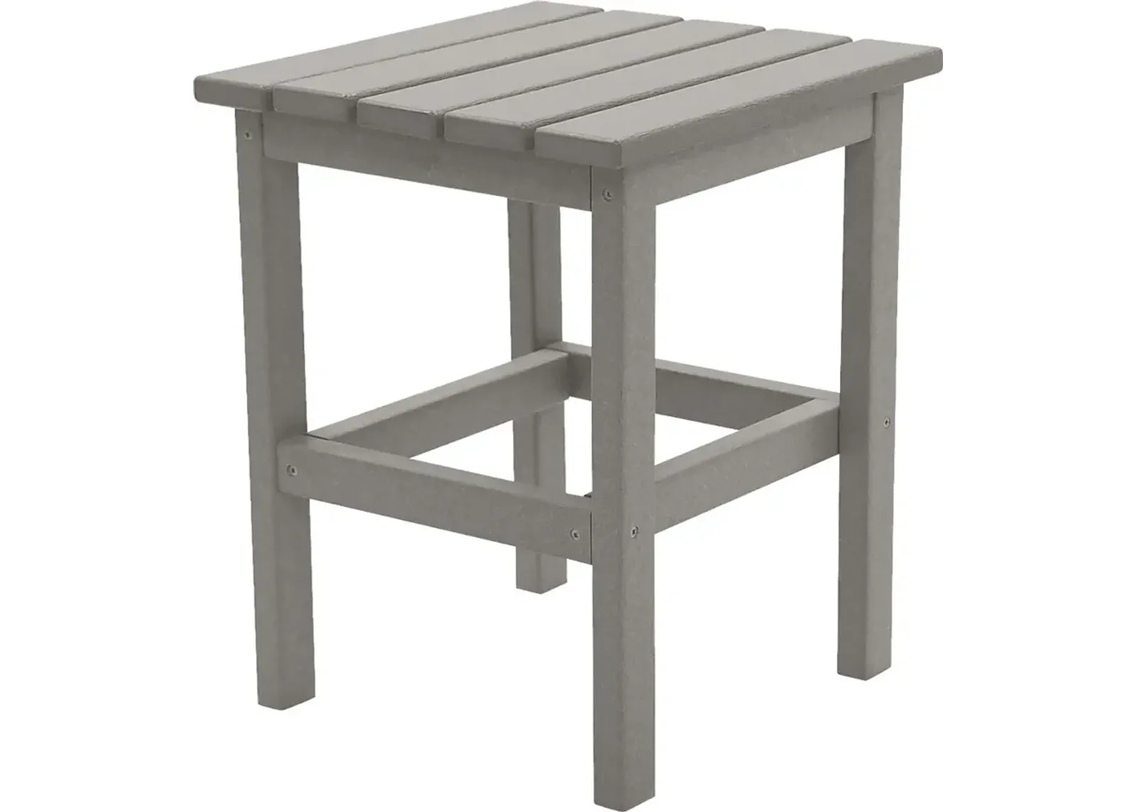 Bayfield Park Traditional Light Gray Outdoor Side Table