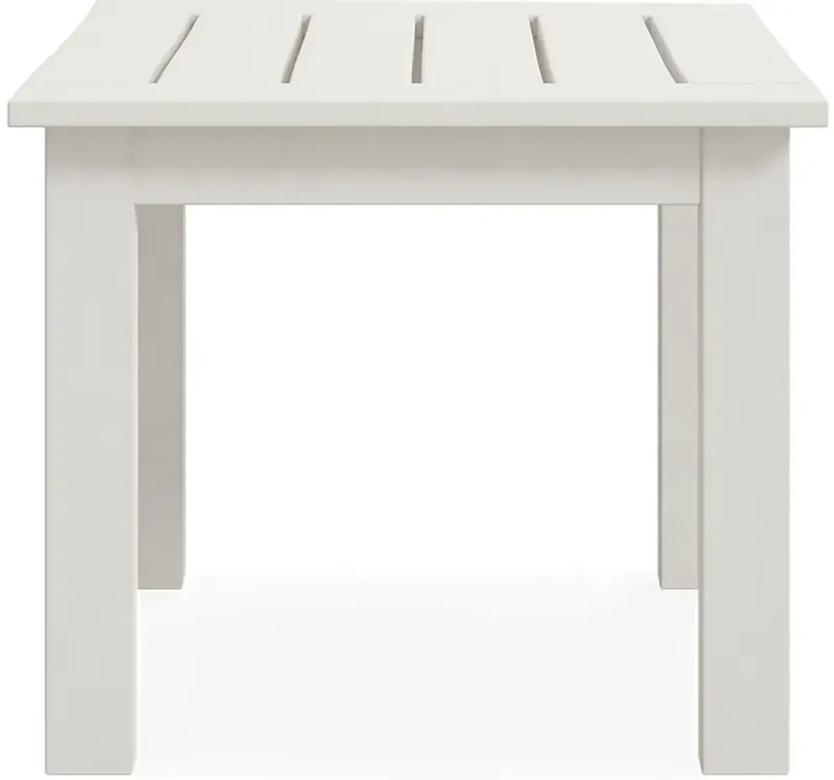 Eastlake White Outdoor End Table