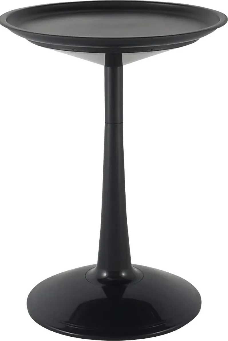 Lagoon Sprout Black Adjustable Outdoor Side Table