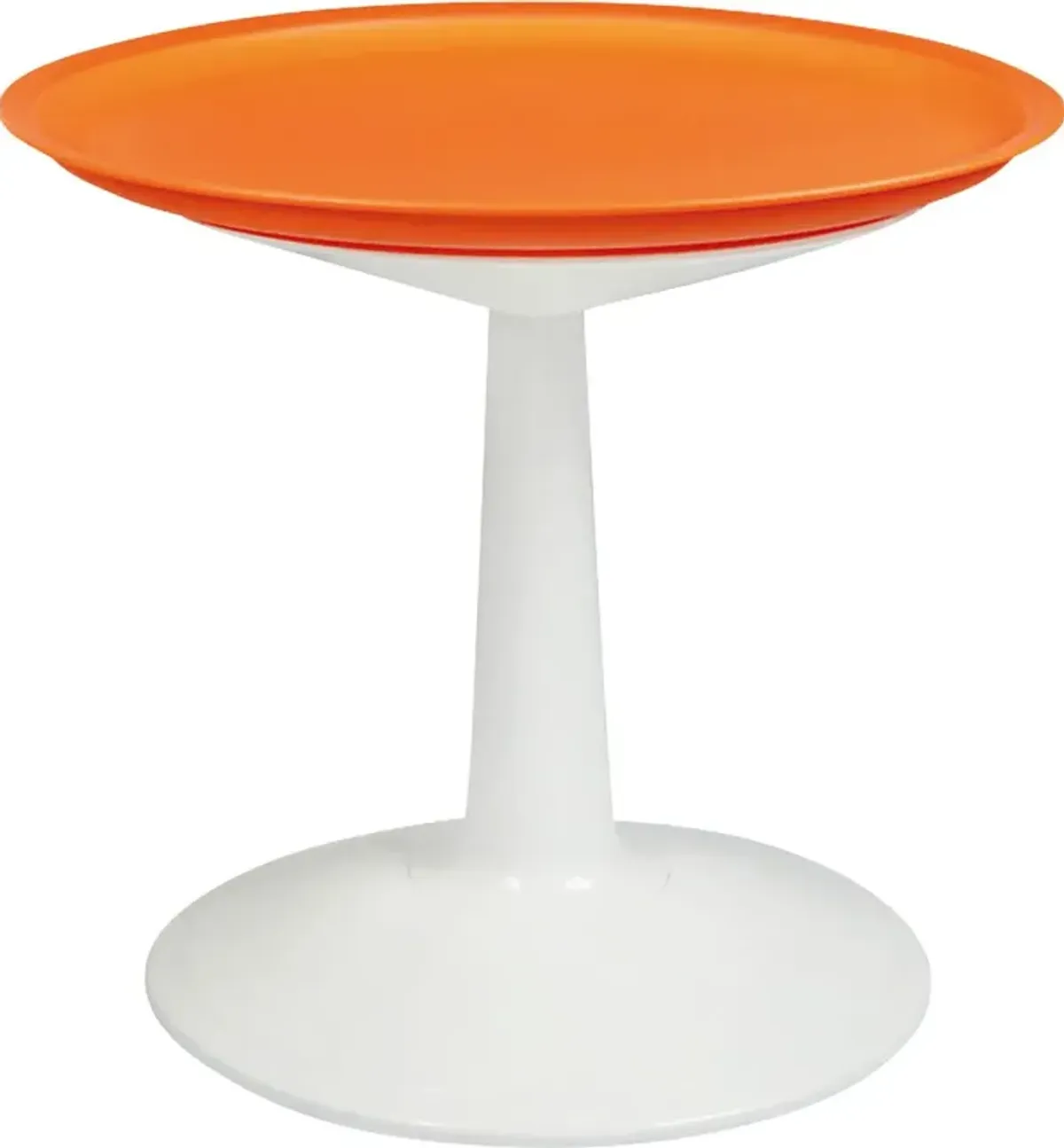 Lagoon Sprout Orange Adjustable Outdoor Side Table