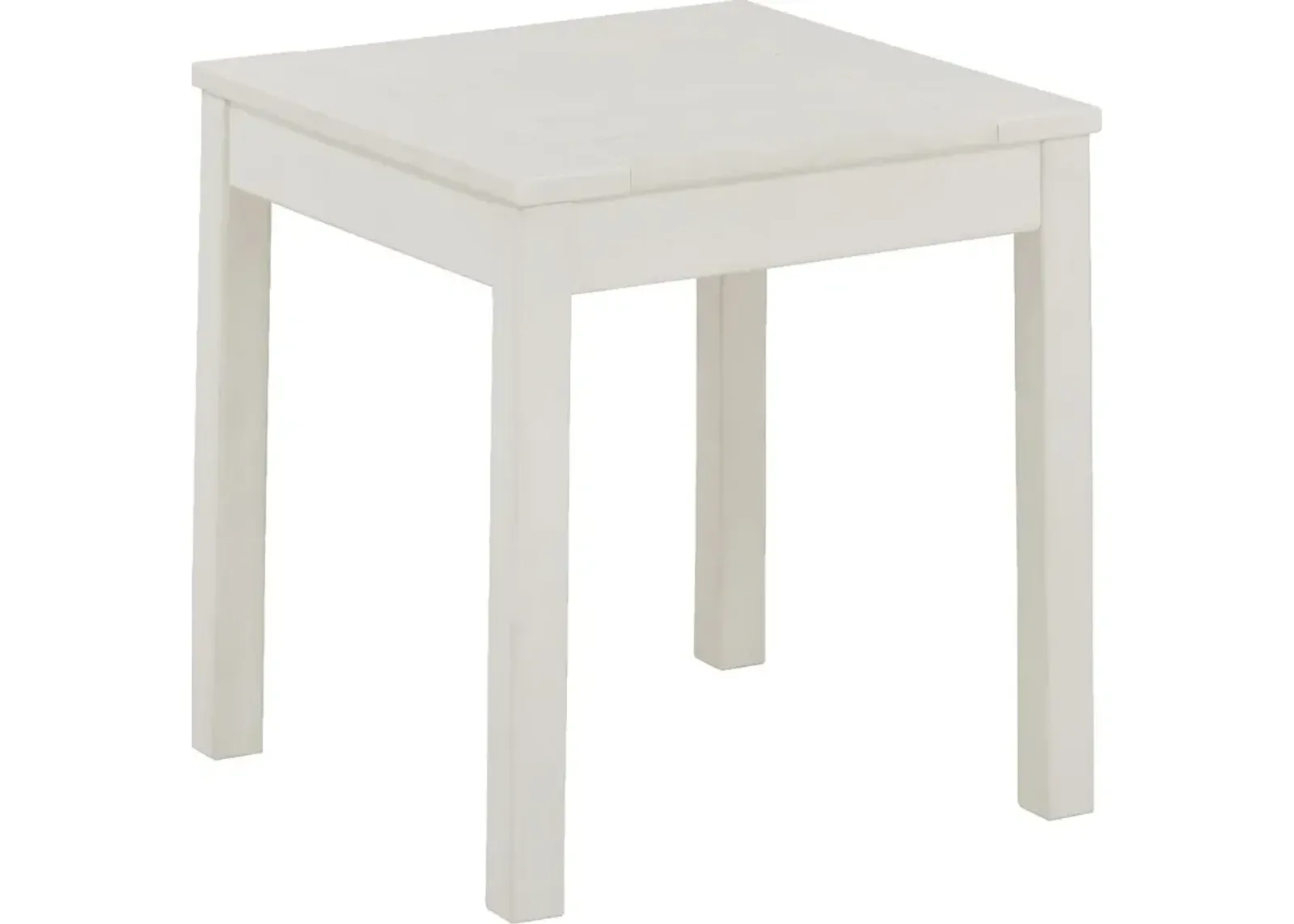 Addy White Outdoor End Table