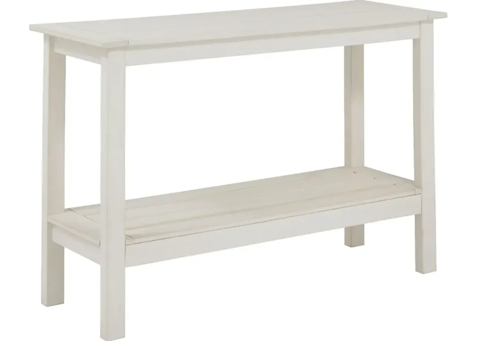 Eastlake White Outdoor Sofa Table