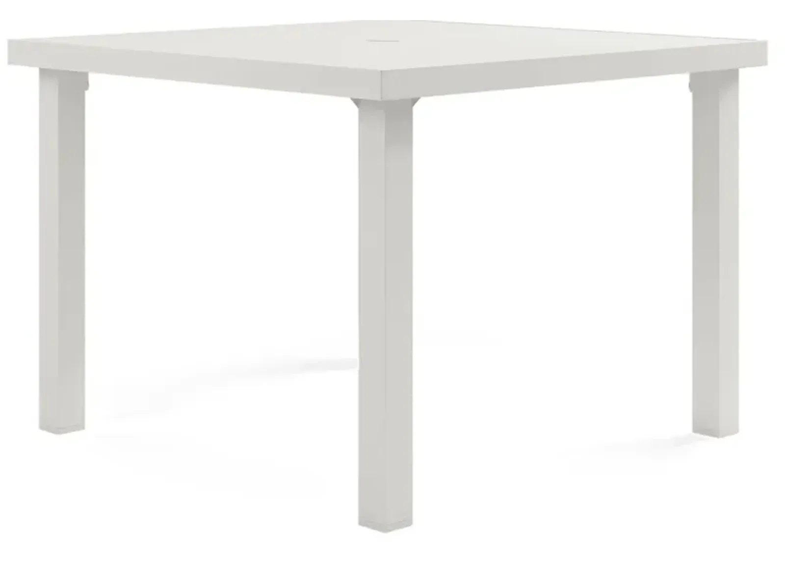 Park Walk White 40 in. Square Outdoor Dining Table