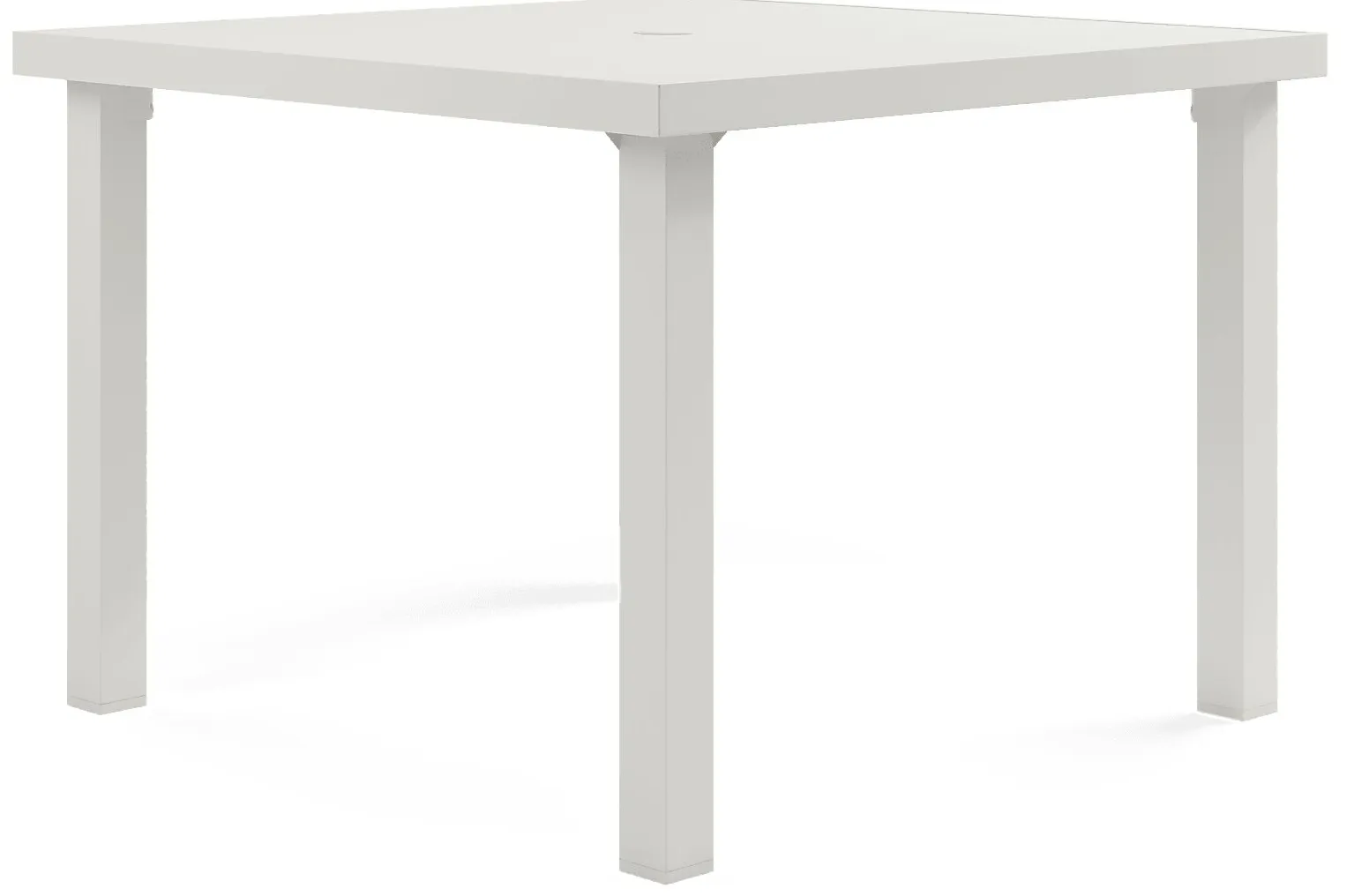 Park Walk White 40 in. Square Outdoor Dining Table