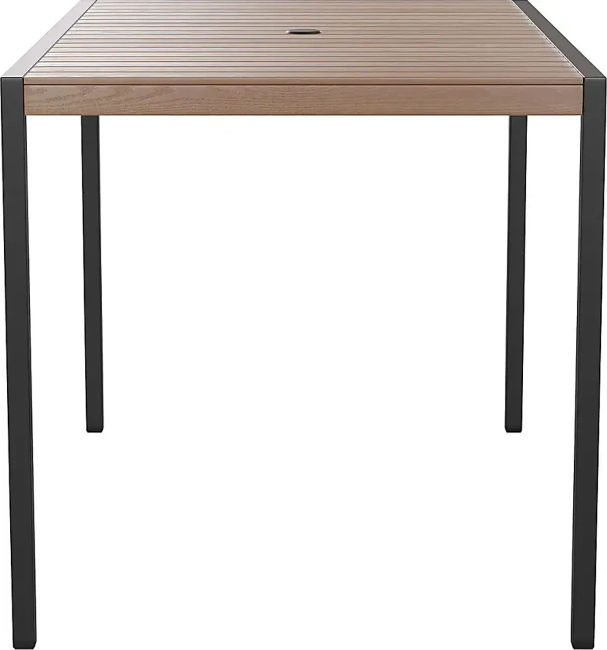 Outdoor Renoldor Brown Rectangular Dining Table