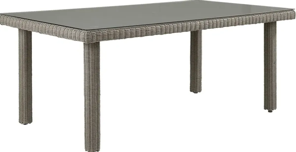 Forest Hills Gray Outdoor Dining Table