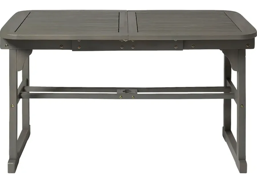 Eastline Gray Outdoor Dining Table