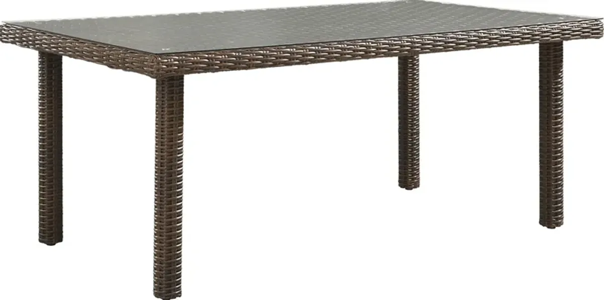 Mantra Brown Outdoor Dining Table