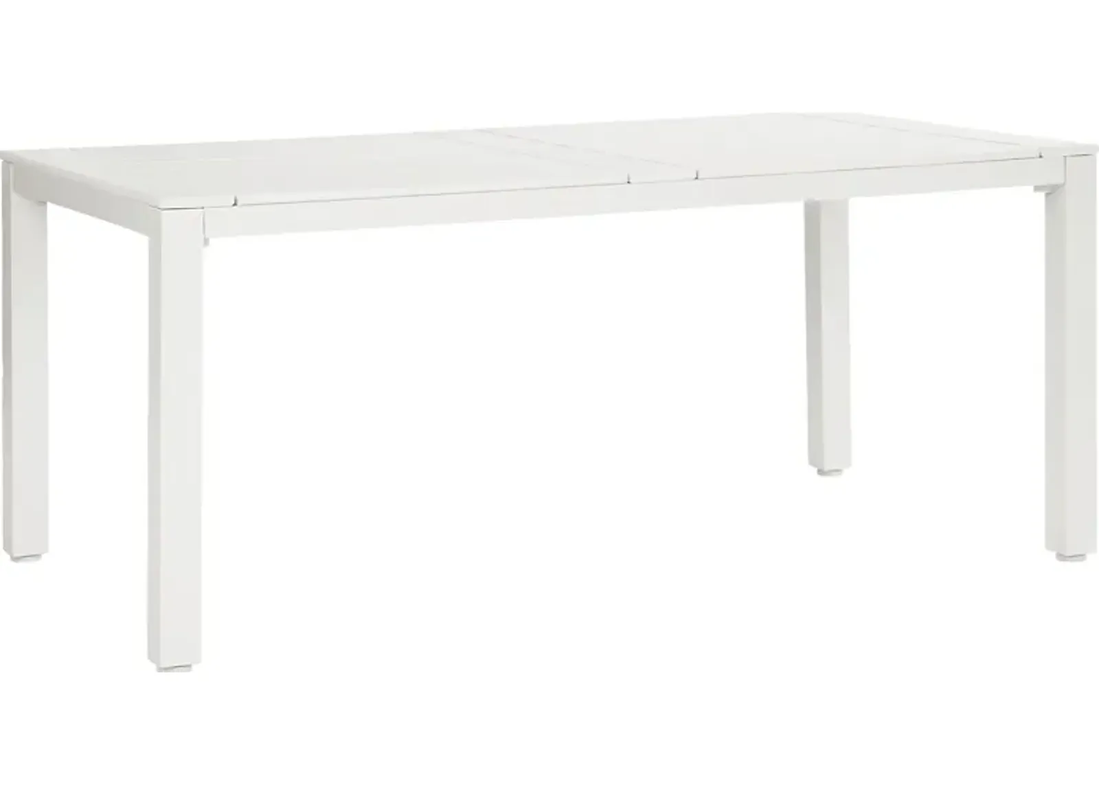 Eastlake White 71 in. Outdoor Dining Table