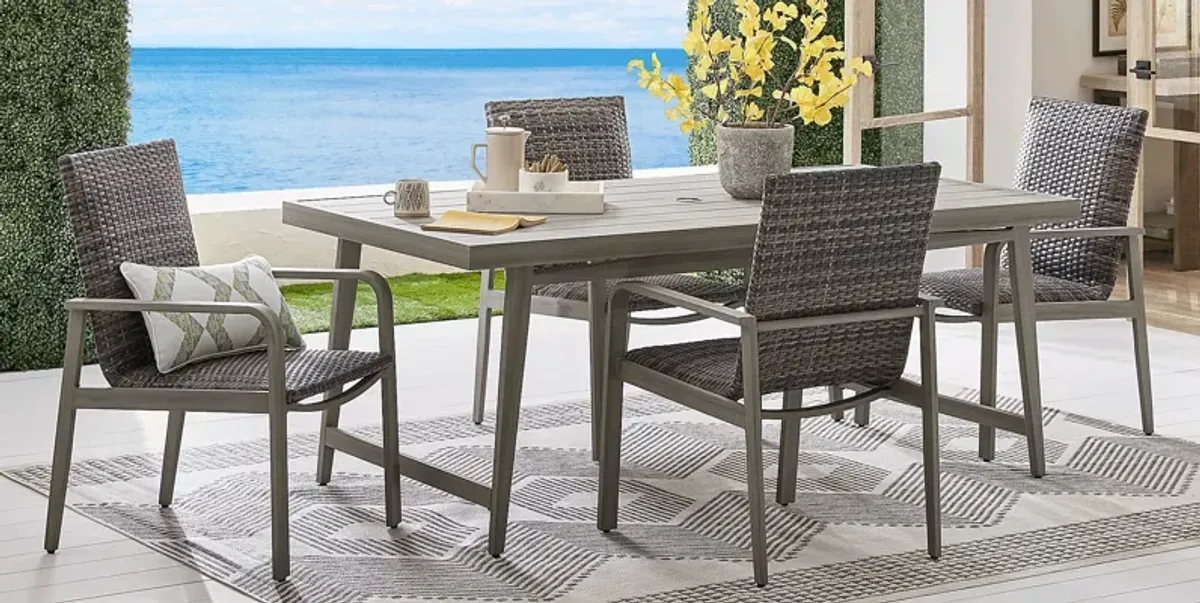 Montara Gray 5 Pc Outdoor Dining Set