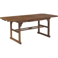 Eastline Brown Outdoor Dining Table