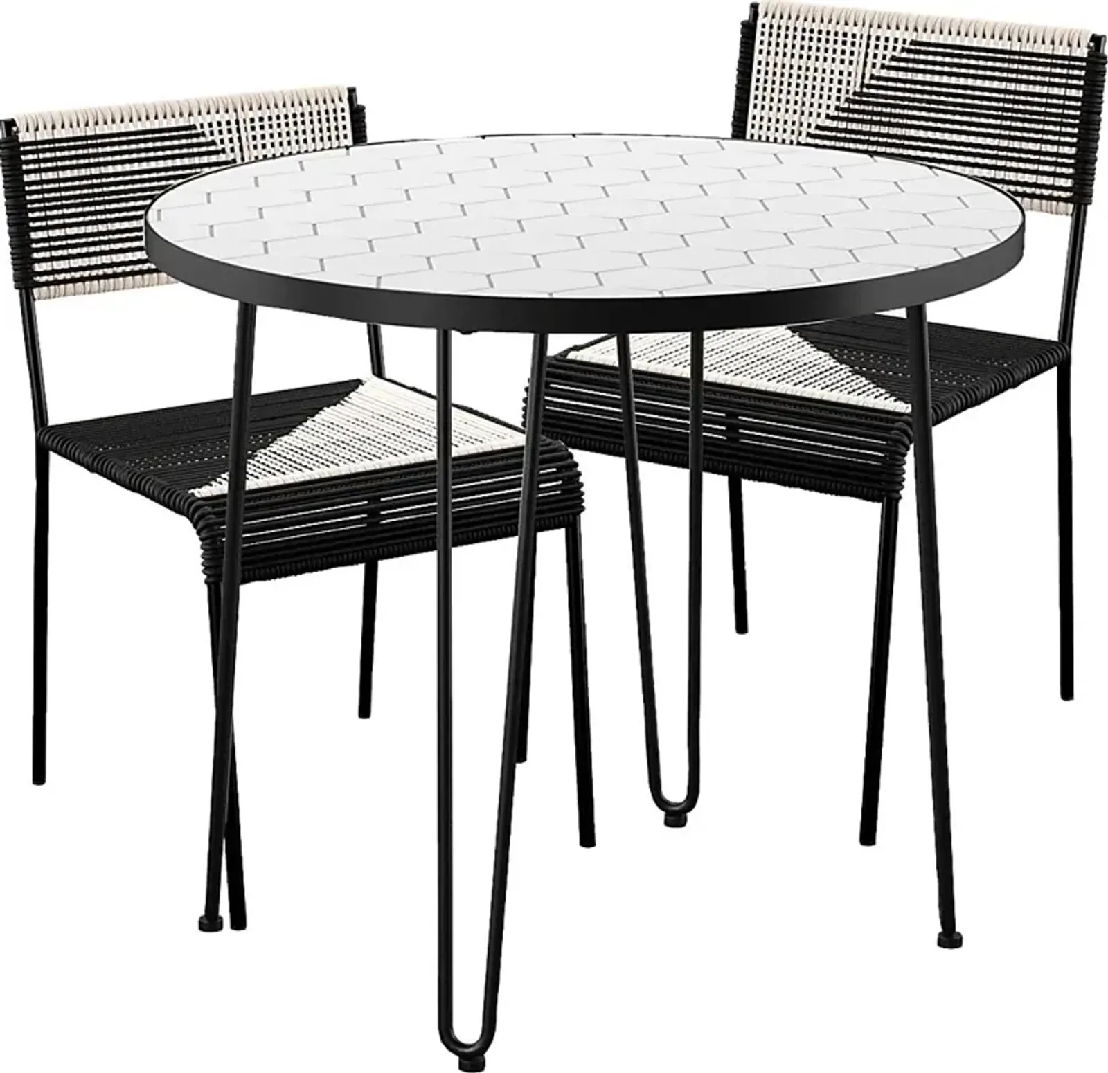 Outdoor Chalmette 3 Pc Dining Set