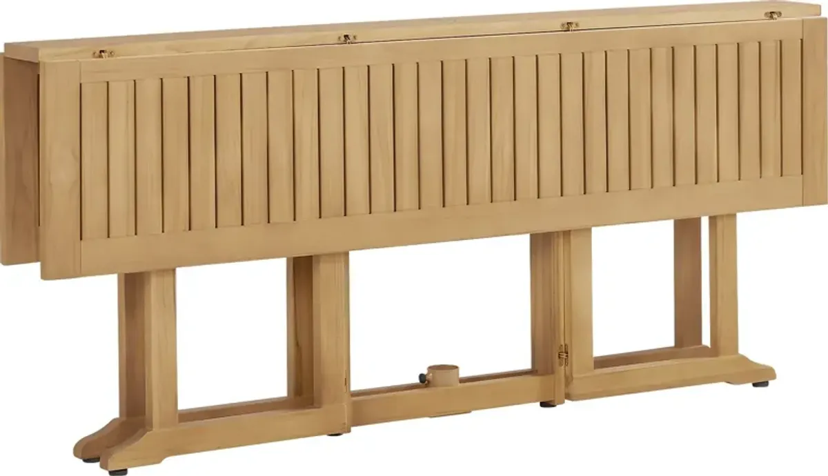 Oscar Natural Folding Outdoor Dining Table