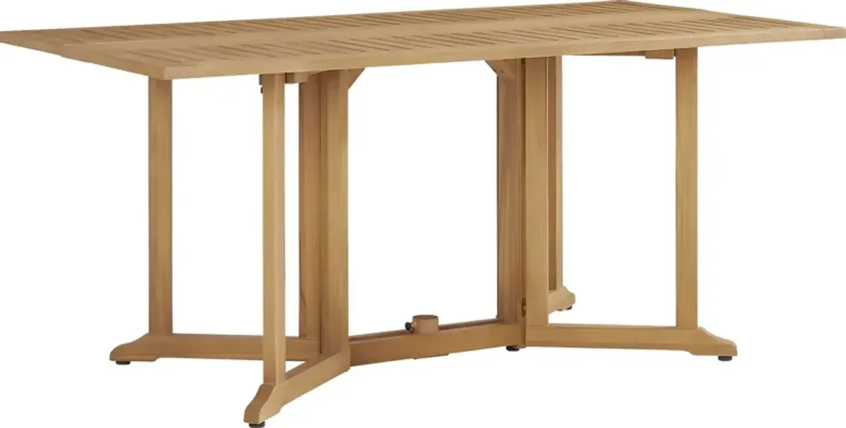 Oscar Natural Folding Outdoor Dining Table