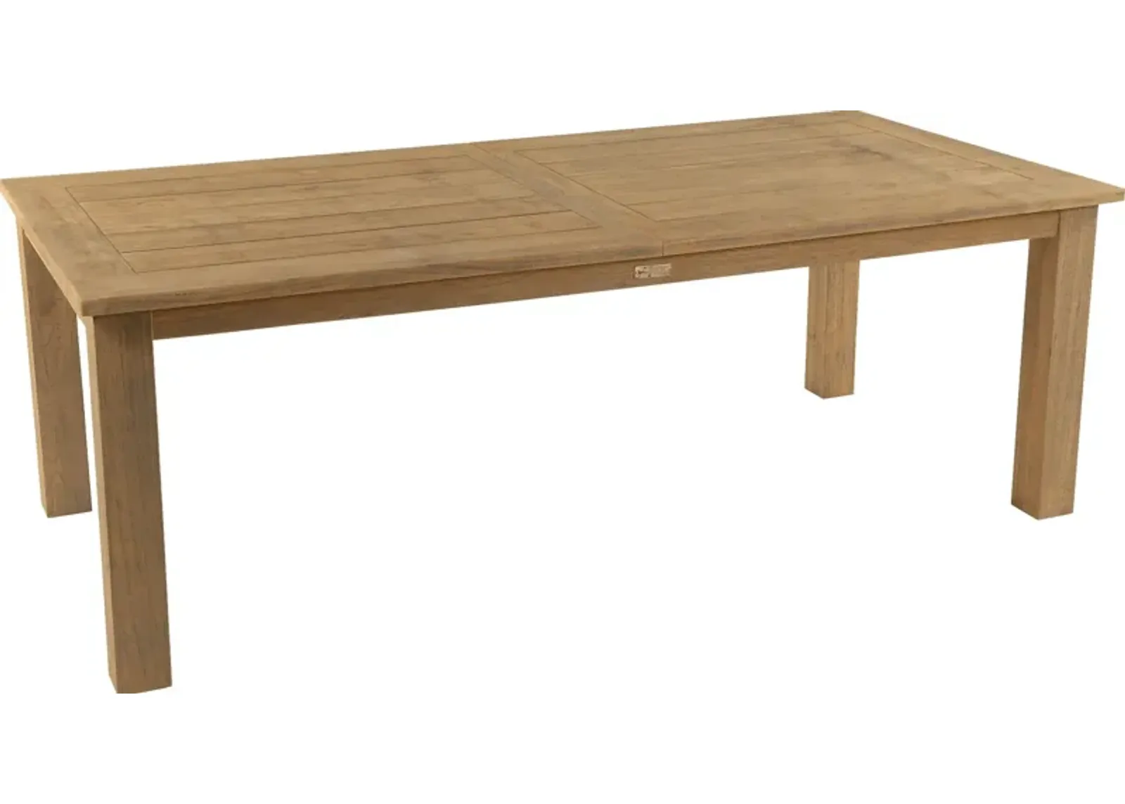 Hamptons Cove Teak 86 in. Rectangle Extension Outdoor Dining Table