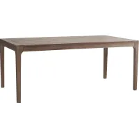 Ridgecrest Natural 74 in. Rectangle Outdoor Dining Table