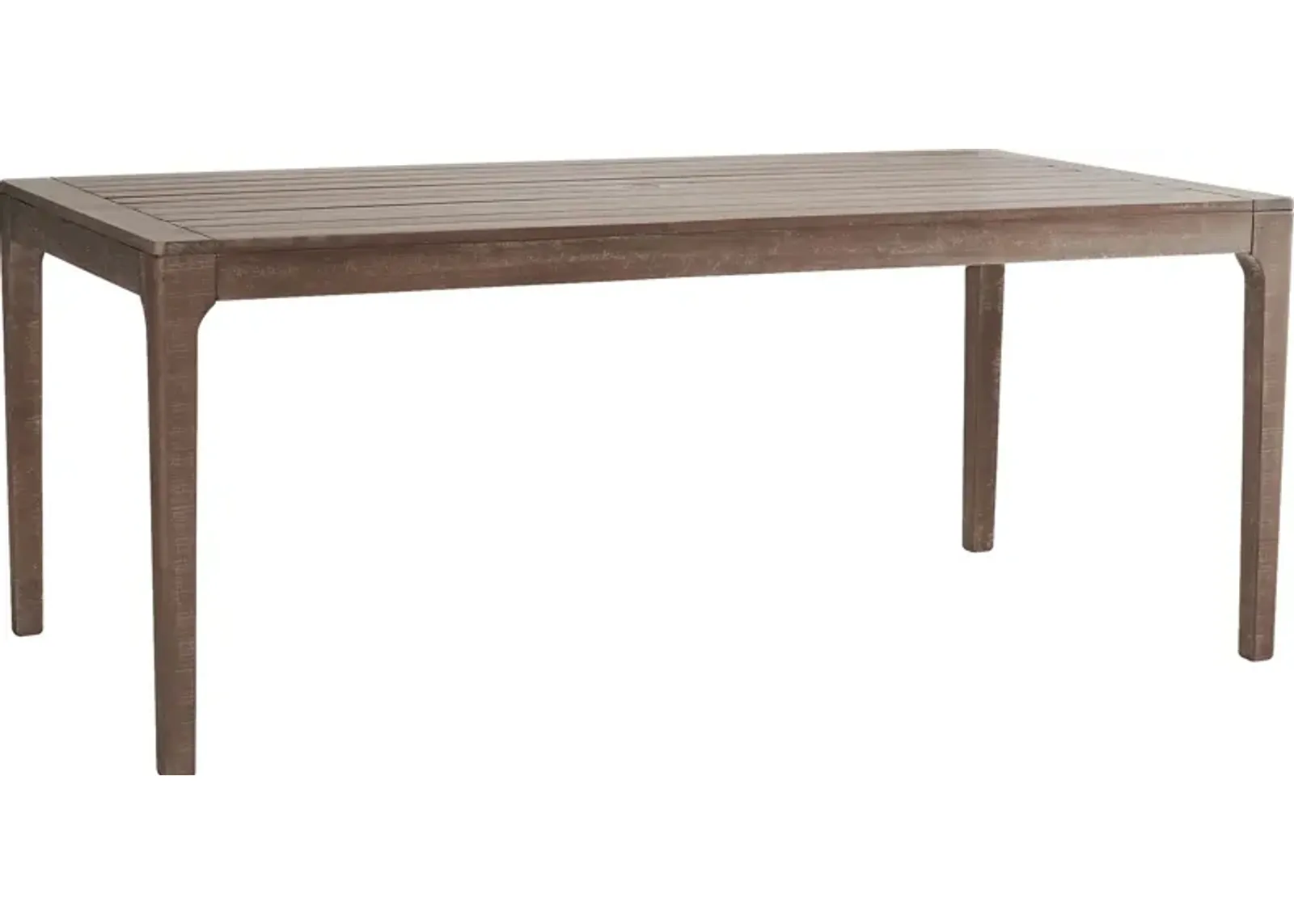 Ridgecrest Natural 74 in. Rectangle Outdoor Dining Table