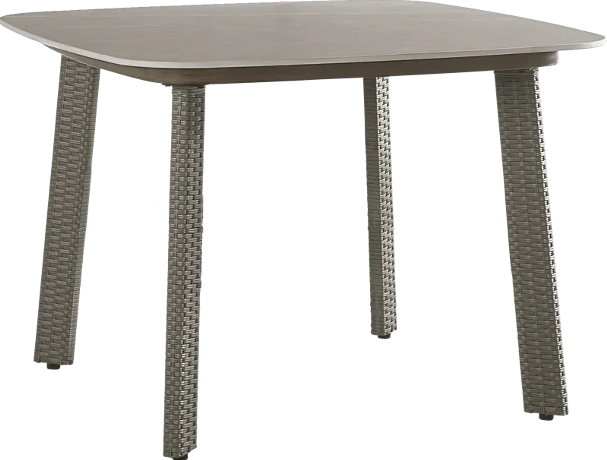 Point Reyes Brown Square Outdoor Dining Table | Furniture.com
