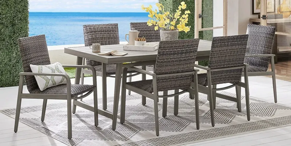 Montara Gray 7 Pc Outdoor Dining Set