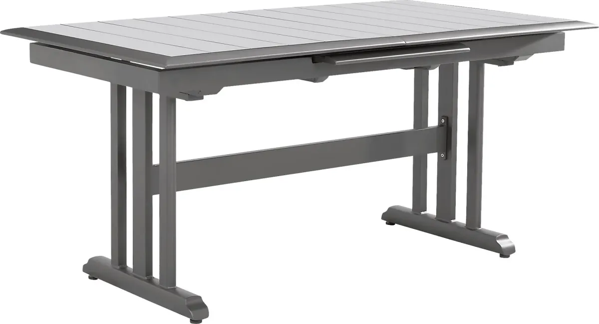 Kellen Charcoal Outdoor Dining Extension Table