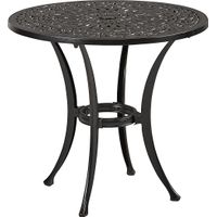 Lake Como Antique Bronze 30 in. Round Outdoor Dining Table
