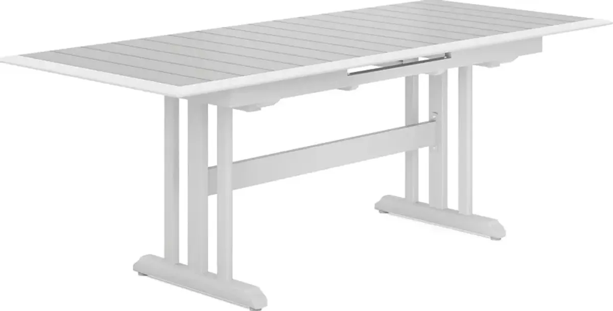 Kellen White Outdoor Dining Extension Table