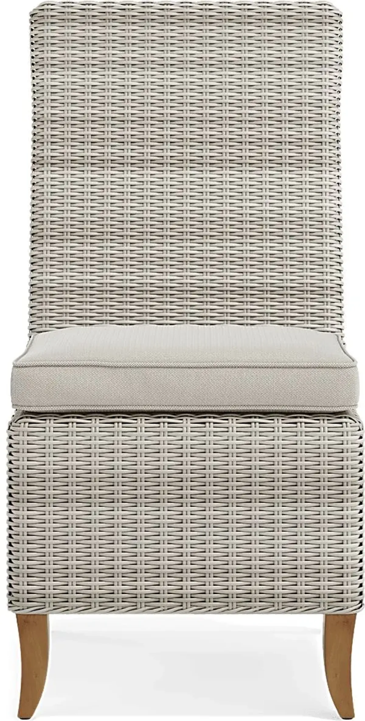 Patmos Tan 5 Pc 78 in. Rectangle Outdoor Dining Set With Linen Cushions