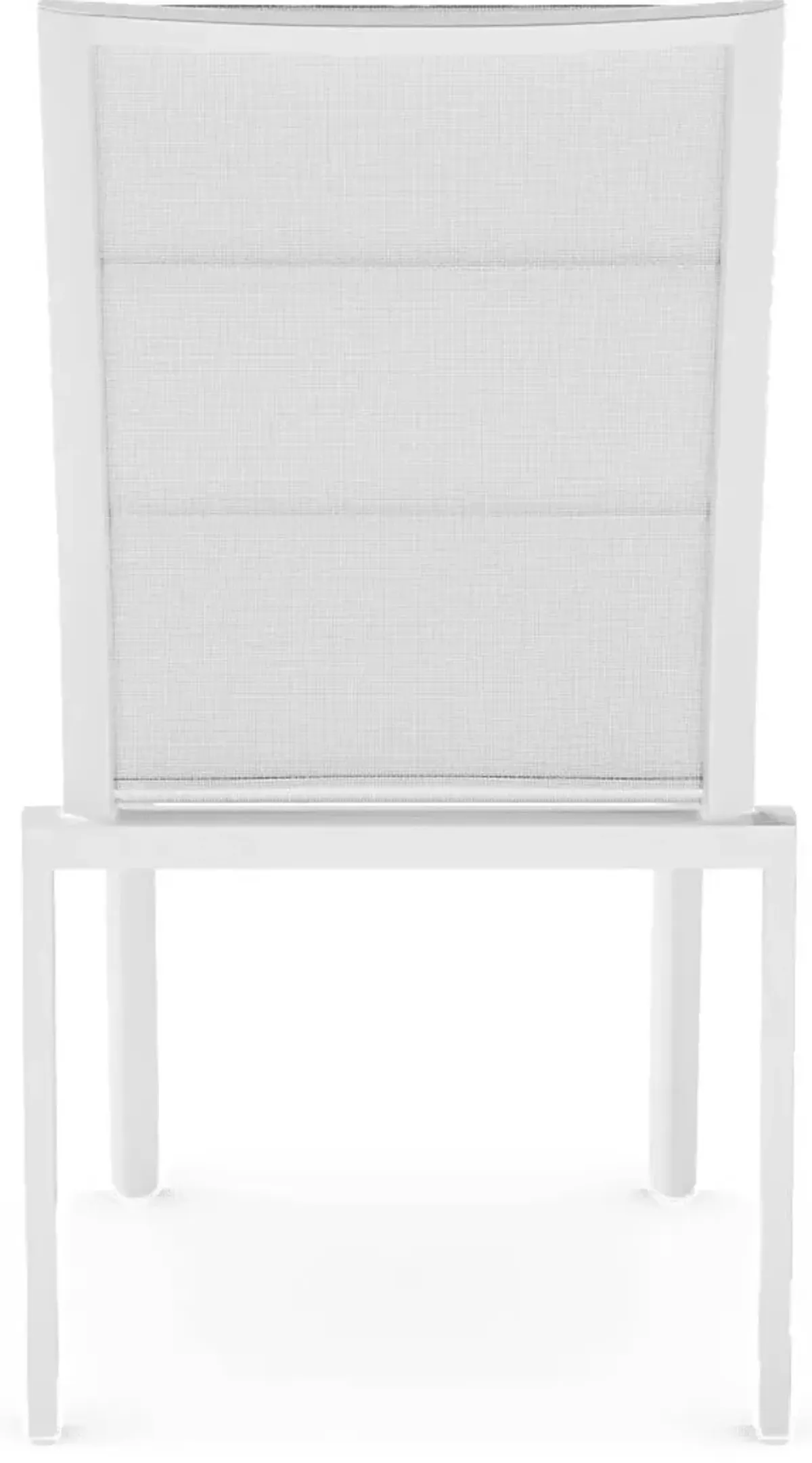 Solana White 7 Pc 70 in. Rectangle Outdoor Dining Set