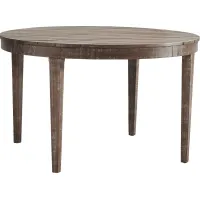 Ridgecrest Natural 50 in. Round Outdoor Dining Table