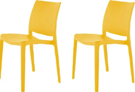 Lagoon Sensilla Gold Side Chair, Set of 2