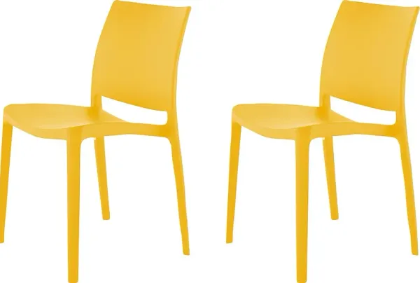 Lagoon Sensilla Gold Side Chair, Set of 2