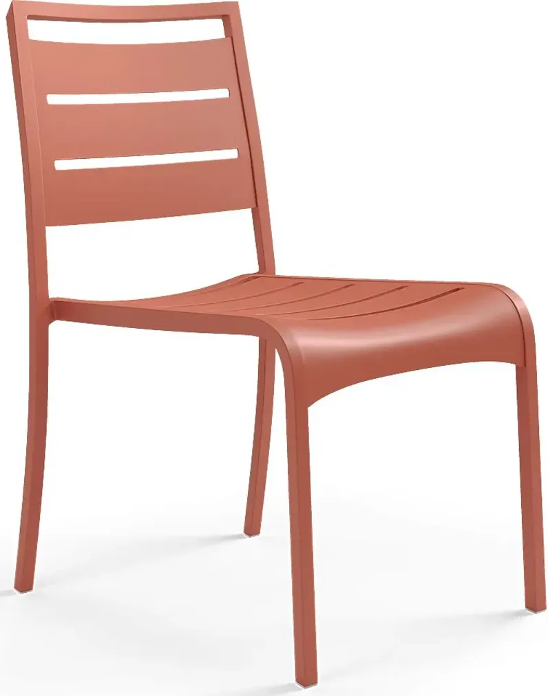 Park Walk Coral Outdoor Side Chair