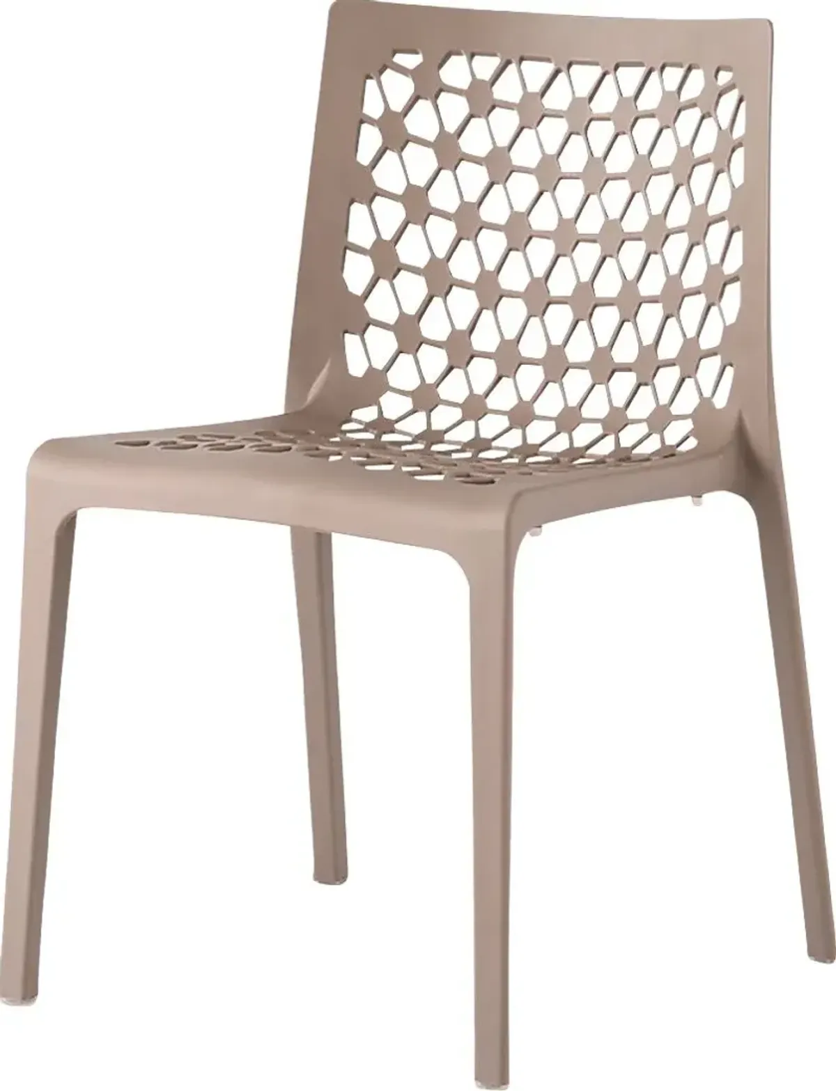 Lagoon Milan Gray Outdoor Dining Chair, Set of 2