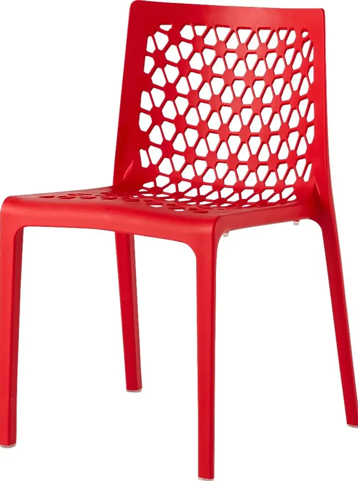 Lagoon Milan Red Outdoor Dining Chair, Set of 2