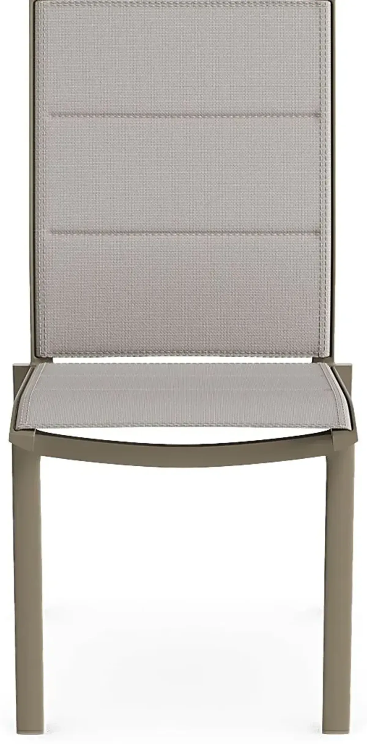 Solana Taupe Outdoor Side Chair