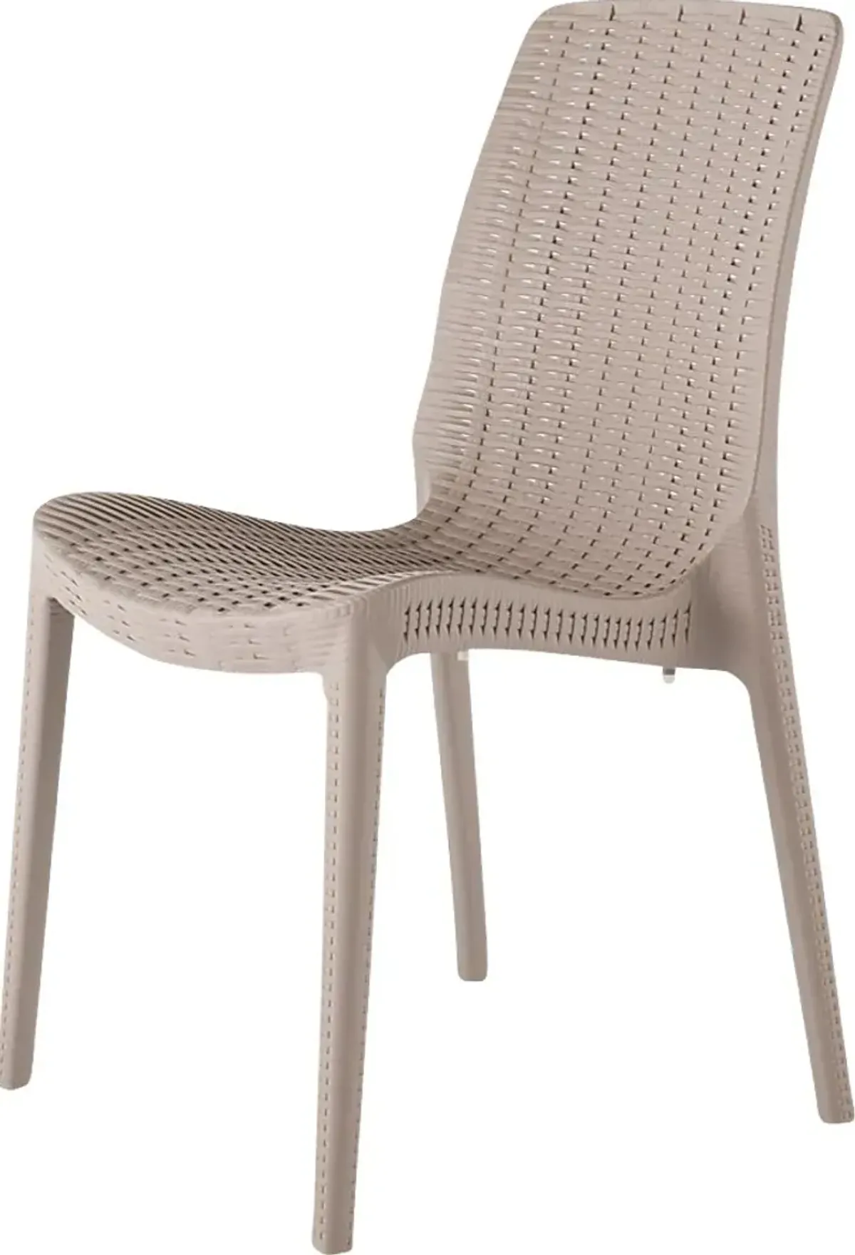 Lagoon Rue Gray Outdoor Dining Chair, Set of 2