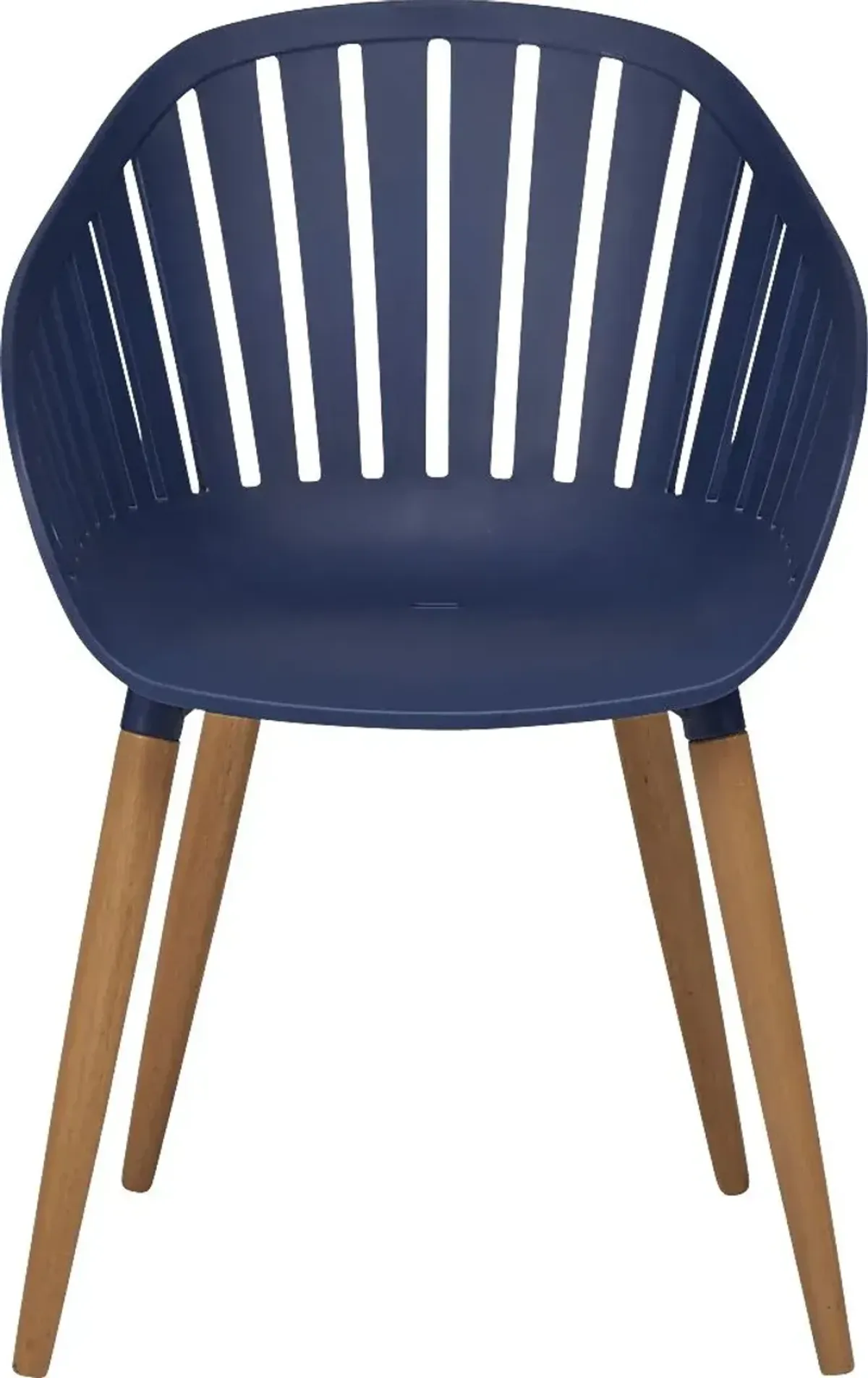 Nassau Blue Outdoor Side Chair