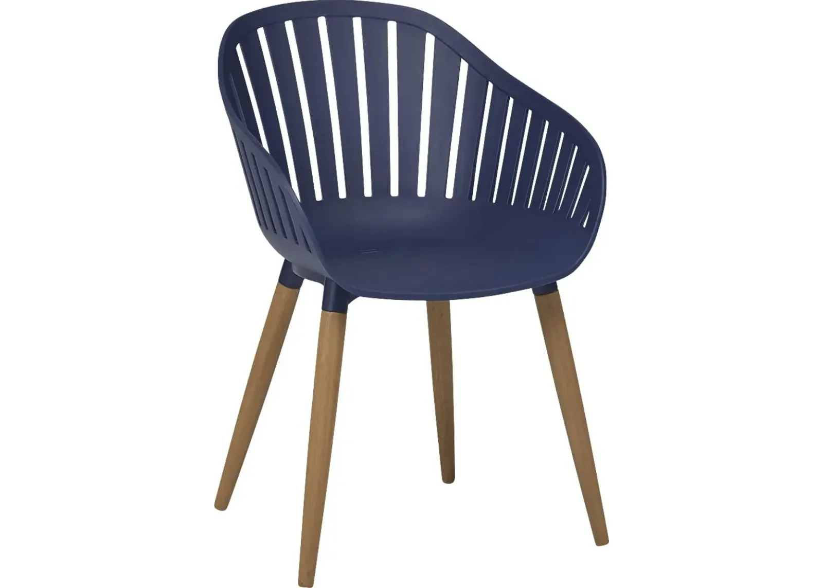 Nassau Blue Outdoor Side Chair