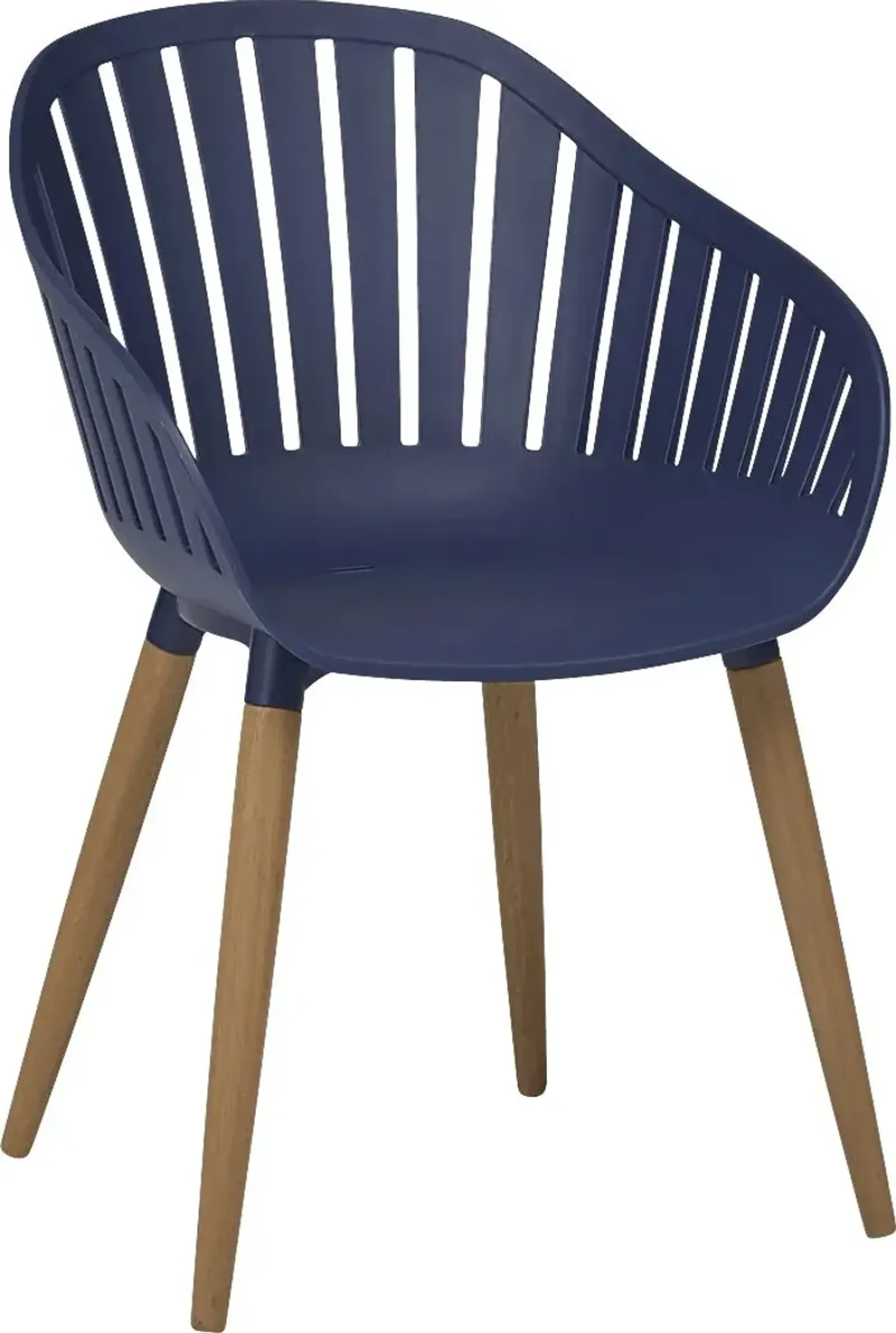 Nassau Blue Outdoor Side Chair