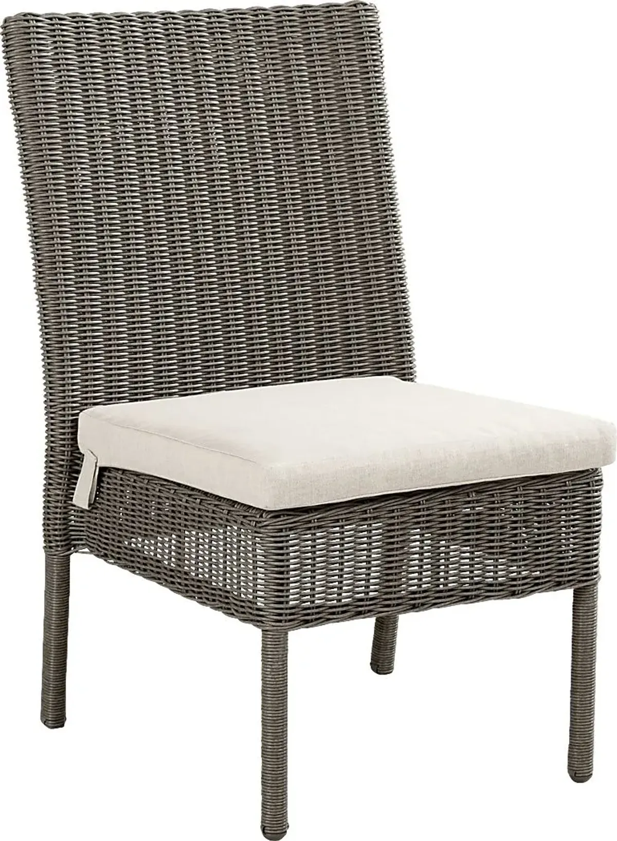 Forest Hills Gray Outdoor Side Chair