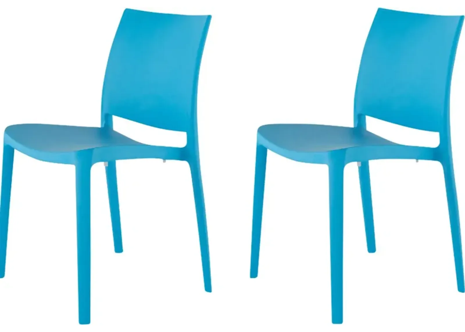 Lagoon Sensilla Blue Outdoor Dining Chair, Set of 2