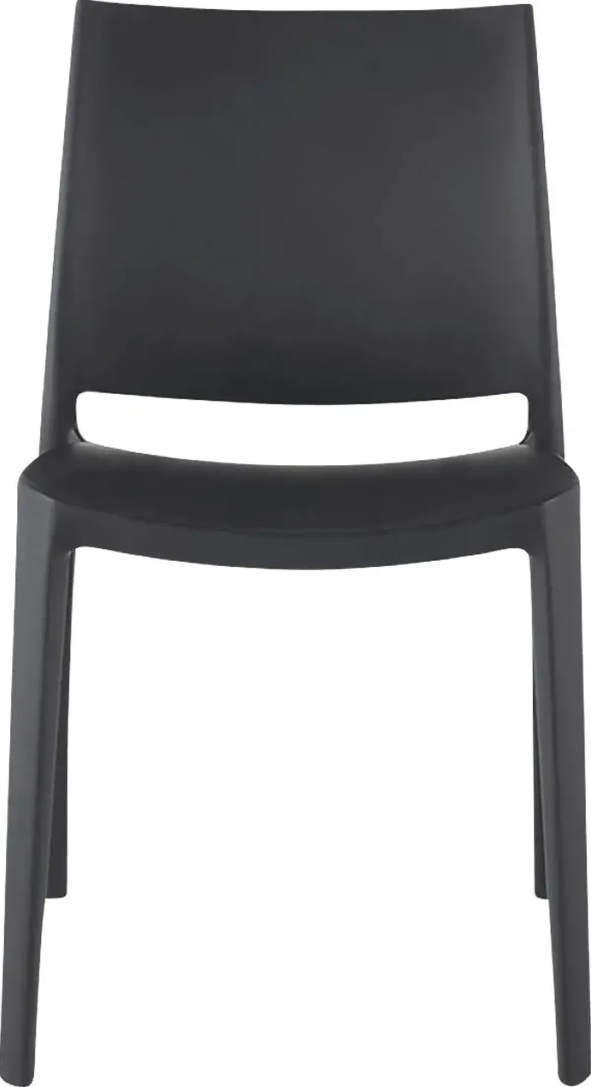 Lagoon Sensilla Dark Gray Outdoor Dining Chair, Set of 2