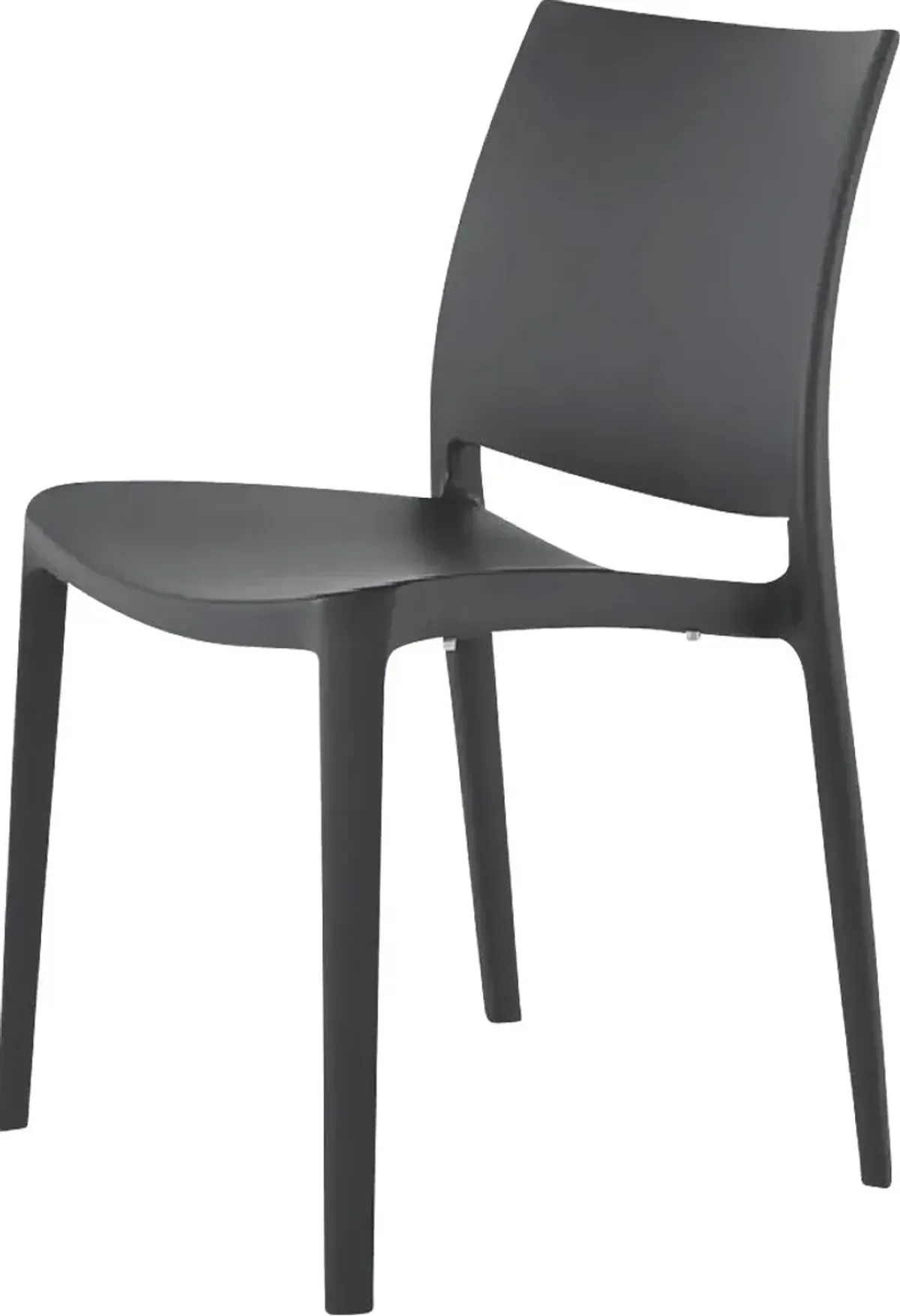 Lagoon Sensilla Dark Gray Outdoor Dining Chair, Set of 2