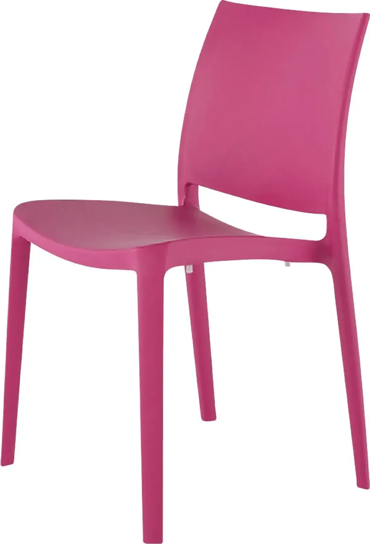 Lagoon Sensilla Fuchsia Outdoor Dining Chair, Set of 2