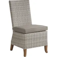 Patmos Gray Outdoor Side Chair