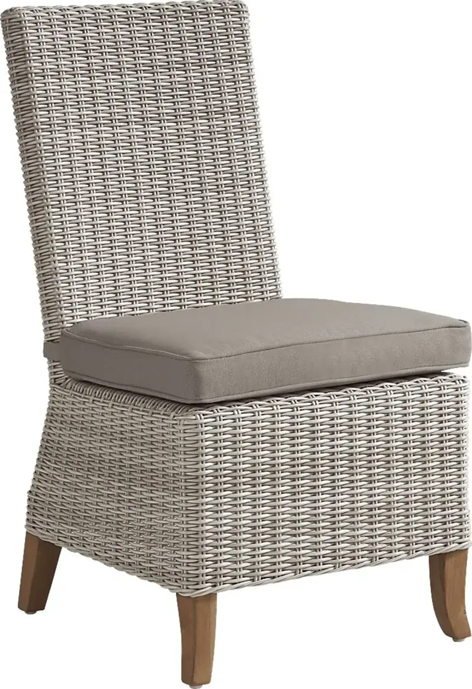 Patmos Gray Outdoor Side Chair