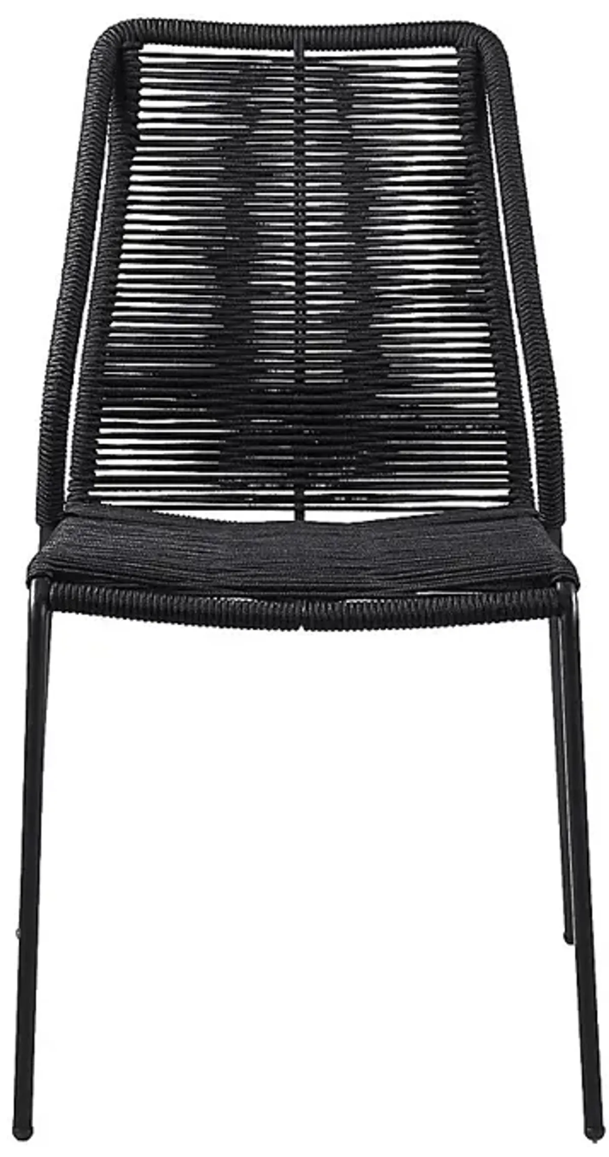 Elorian Black Outdoor Arm Chair, Set of 2